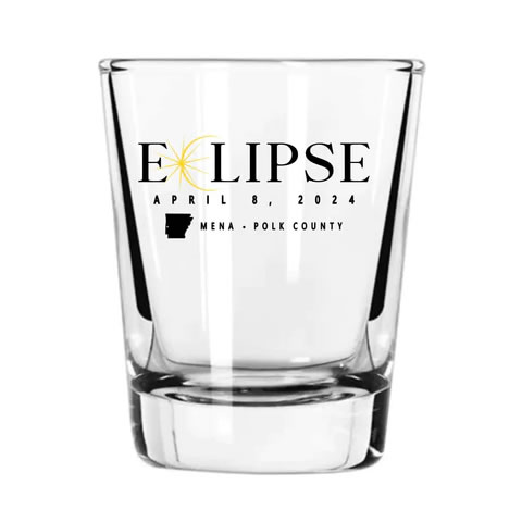Eclipse 2024 Shot Glass