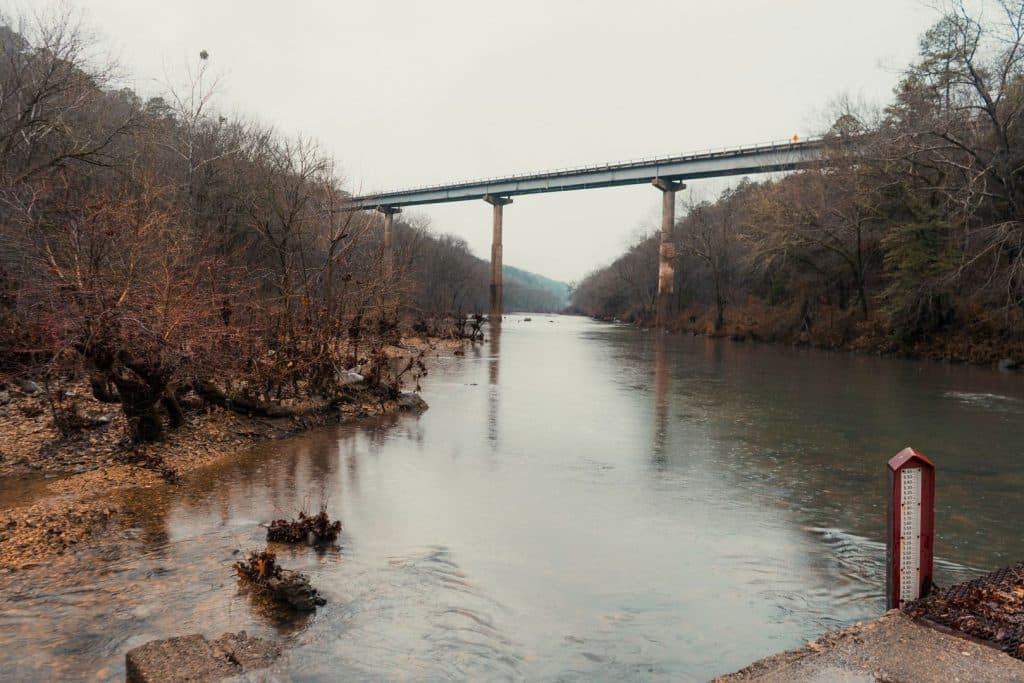 Photographing the Cossatot river